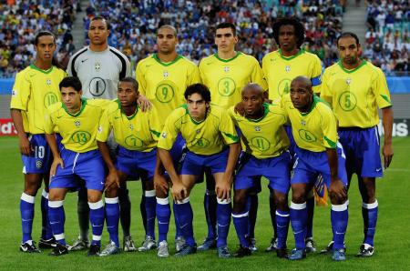 l'equipe bresilienne